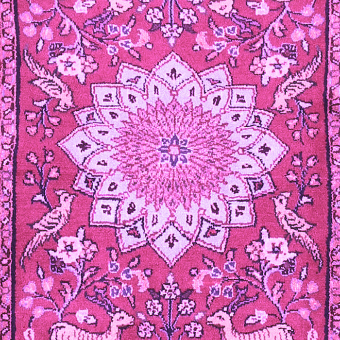Animal Purple Traditional Rug, tr2996pur