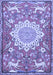 Animal Blue Traditional Rug, tr2996blu