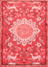 Animal Red Traditional Area Rugs