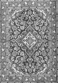 Medallion Gray Traditional Rug, tr2997gry