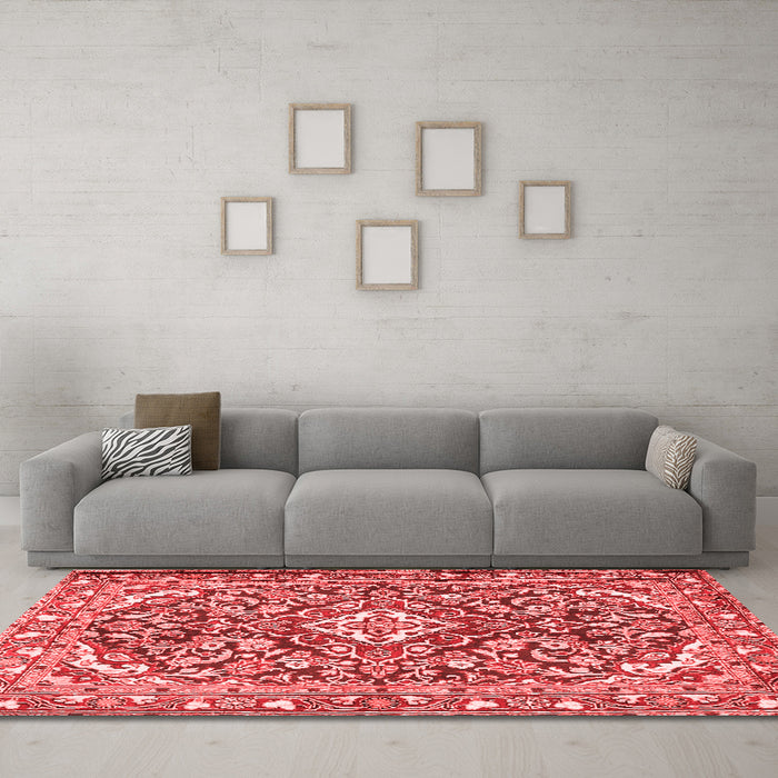 Traditional Red Washable Rugs