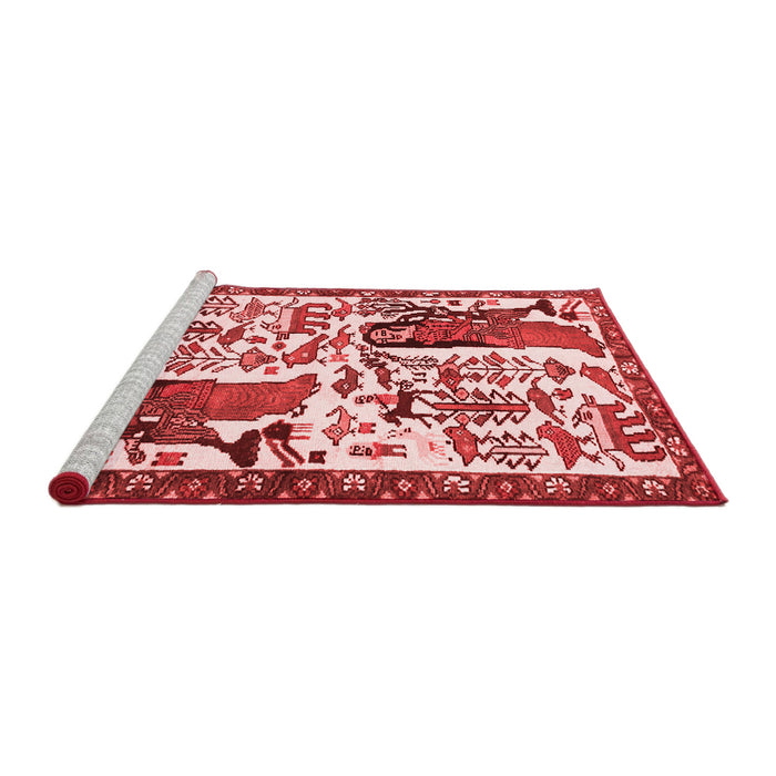 Traditional Red Washable Rugs