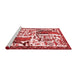 Traditional Red Washable Rugs