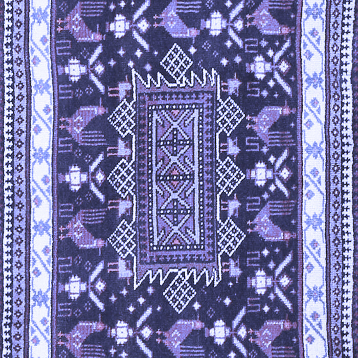 Machine Washable Animal Blue Traditional Rug, wshtr2999blu