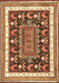 Animal Brown Traditional Rug, tr2999brn