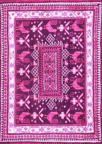 Animal Pink Traditional Rug, tr2999pnk