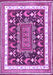 Animal Purple Traditional Rug, tr2999pur