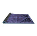 Sideview of Persian Blue Traditional Rug, tr299blu