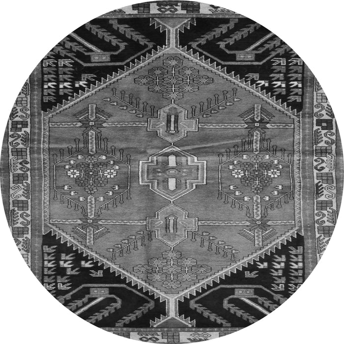 Square Persian Gray Traditional Rug, tr299gry