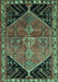 Persian Turquoise Traditional Rug, tr299turq