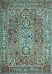 Persian Light Blue Traditional Rug, tr29lblu