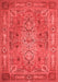 Persian Red Traditional Area Rugs