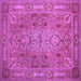 Square Persian Purple Traditional Rug, tr29pur