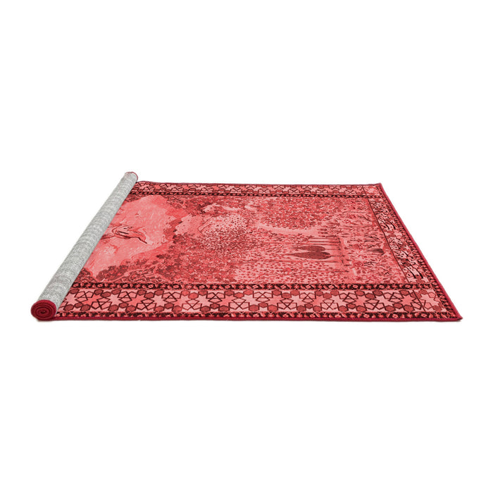 Traditional Red Washable Rugs