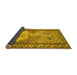 Sideview of Persian Yellow Traditional Rug, tr2yw