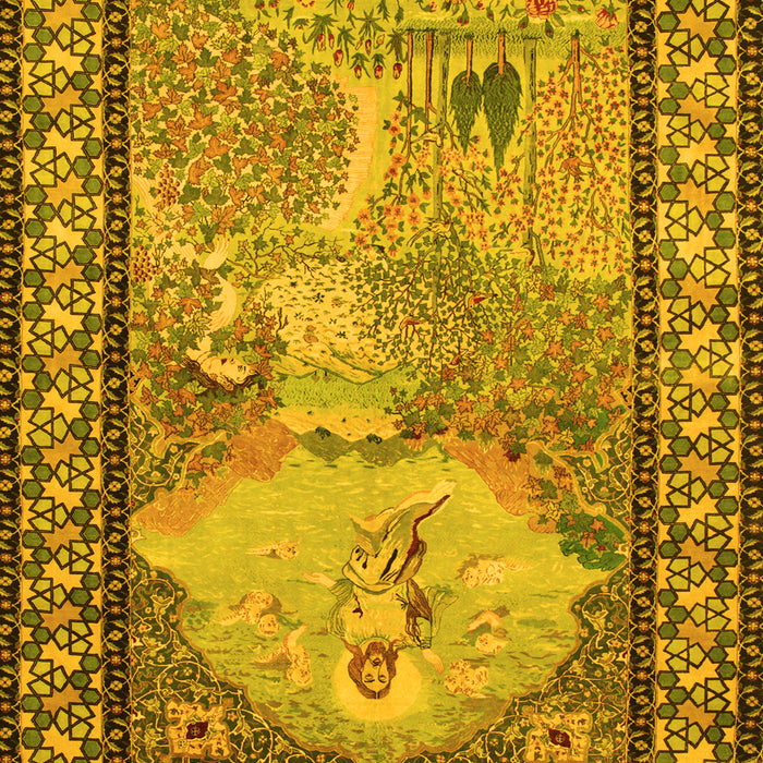 Persian Yellow Traditional Rug, tr2yw