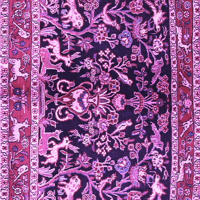 Animal Purple Traditional Rug, tr3000pur