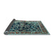 Sideview of Animal Light Blue Traditional Rug, tr3000lblu