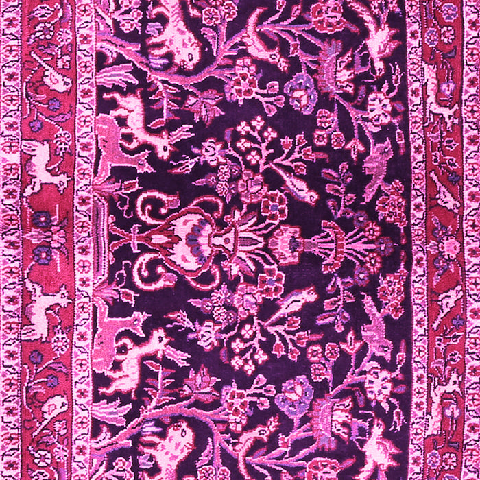 Animal Pink Traditional Rug, tr3000pnk