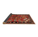 Sideview of Traditional Red Persian Rug, tr3002