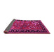 Sideview of Persian Pink Traditional Rug, tr3002pnk