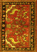 Persian Yellow Traditional Rug, tr3002yw