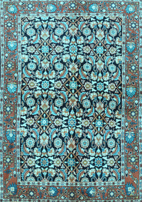 Persian Light Blue Traditional Rug, tr3003lblu