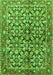 Persian Green Traditional Rug, tr3003grn