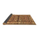 Sideview of Persian Brown Traditional Rug, tr3004brn