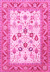 Oriental Pink Traditional Rug, tr3006pnk