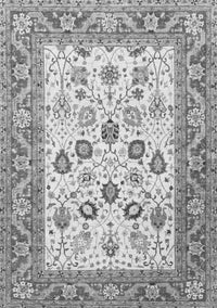 Oriental Gray Traditional Rug, tr3006gry