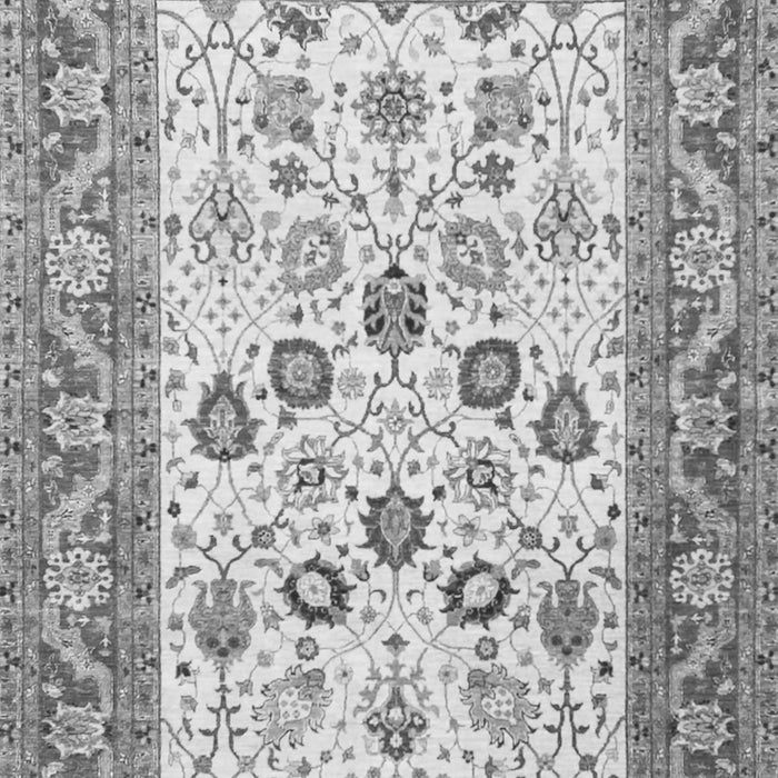 Oriental Gray Traditional Rug, tr3006gry