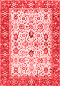 Oriental Red Traditional Rug, tr3007red