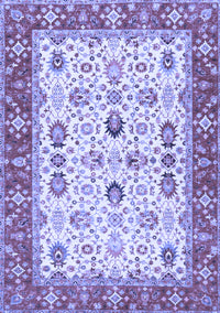 Oriental Blue Traditional Rug, tr3007blu