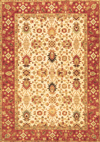 Oriental Brown Traditional Rug, tr3007brn