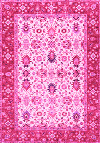 Oriental Pink Traditional Rug, tr3007pnk