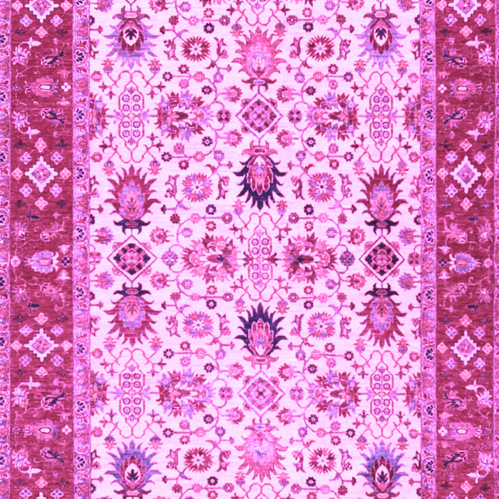 Machine Washable Oriental Purple Traditional Area Rugs, wshtr3007pur