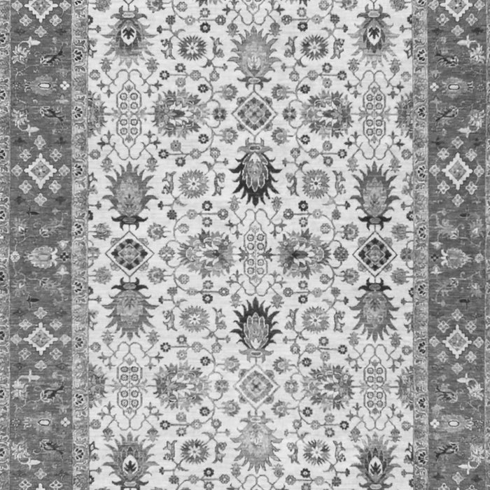 Oriental Gray Traditional Rug, tr3007gry