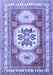 Geometric Blue Traditional Rug, tr3008blu