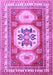 Geometric Purple Traditional Rug, tr3008pur