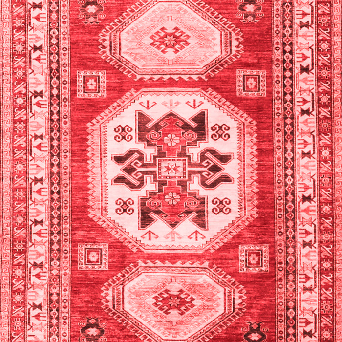 Geometric Red Traditional Area Rugs