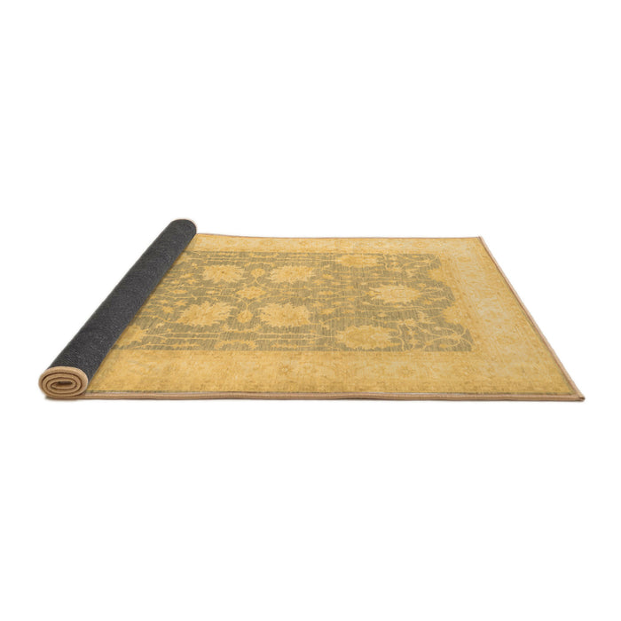 Sideview of Oriental Brown Traditional Rug, tr3009brn