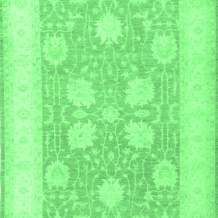Oriental Emerald Green Traditional Rug, tr3009emgrn