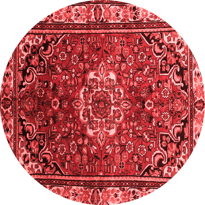 Machine Washable Persian Red Traditional Rug, wshtr300red
