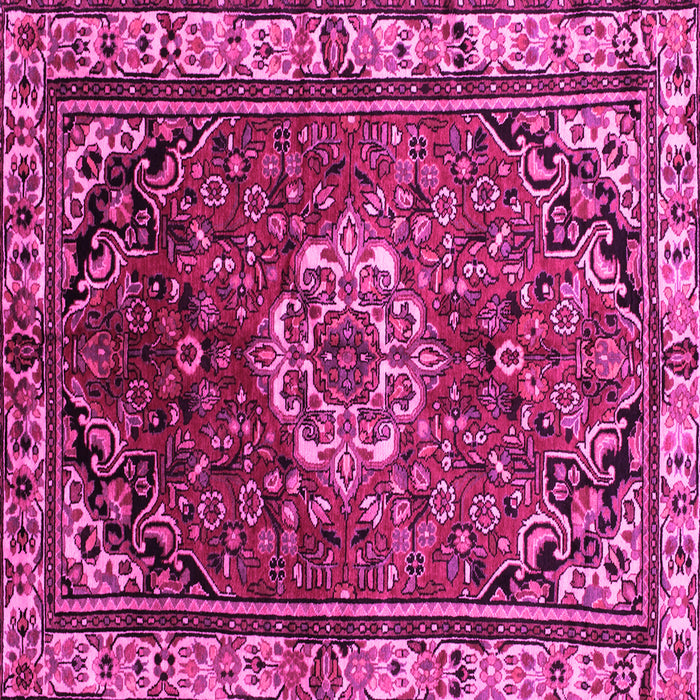 Square Persian Pink Traditional Rug, tr300pnk