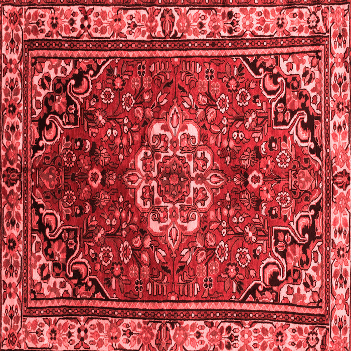 Machine Washable Persian Red Traditional Rug, wshtr300red