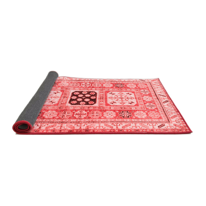 Geometric Red Traditional Area Rugs