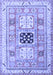 Geometric Blue Traditional Rug, tr3010blu