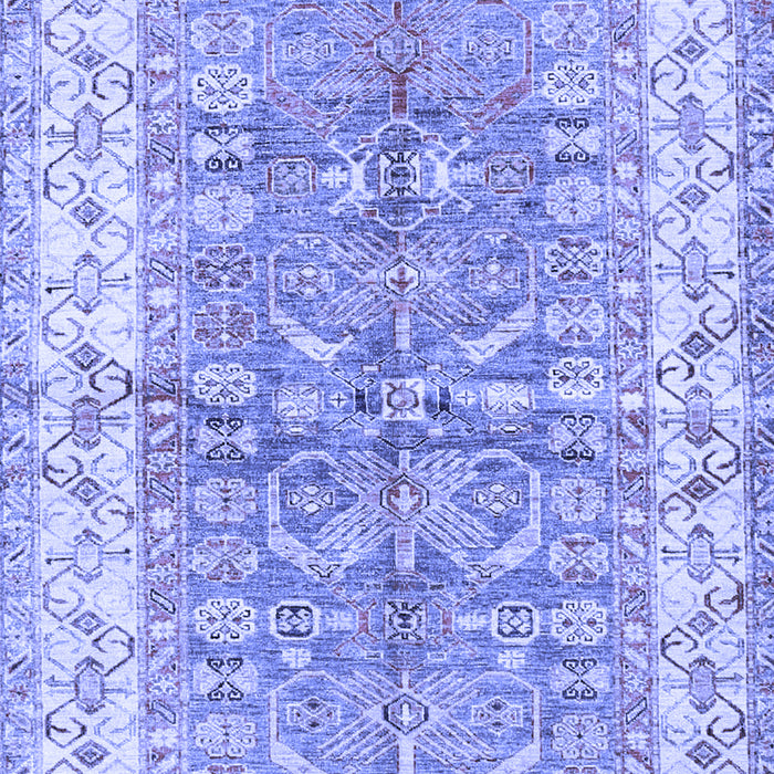 Oriental Blue Traditional Rug, tr3011blu