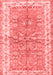 Oriental Red Traditional Area Rugs